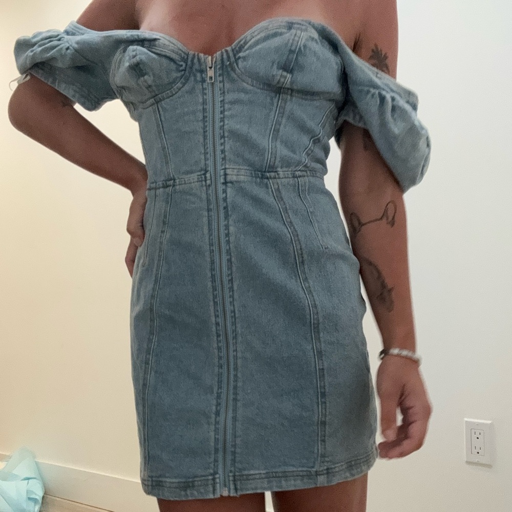 SIGNATURES denim minidress - Picture 7 of 13